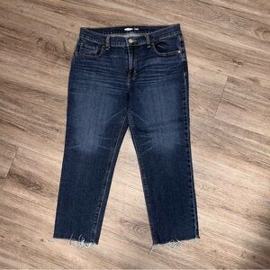 OldNavy Boyfriend Mid Rise Jeans, size 8 Petite